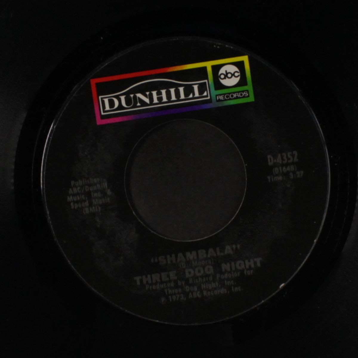 shambala / our "b" side by THREE DOG NIGHT