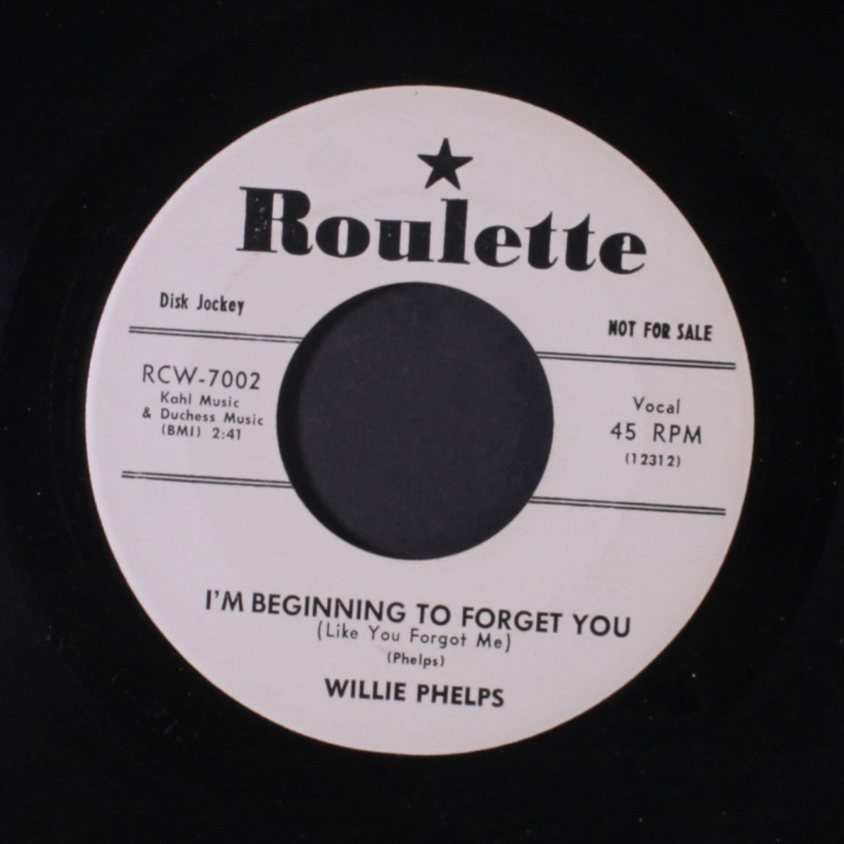 i'm beginning to forget you / do anything but leave me by WILLIE PHELPS
