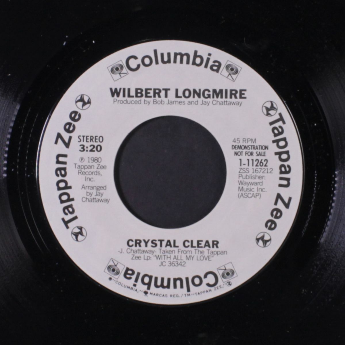 crystal clear / but i love you by WILBERT LONGMIRE