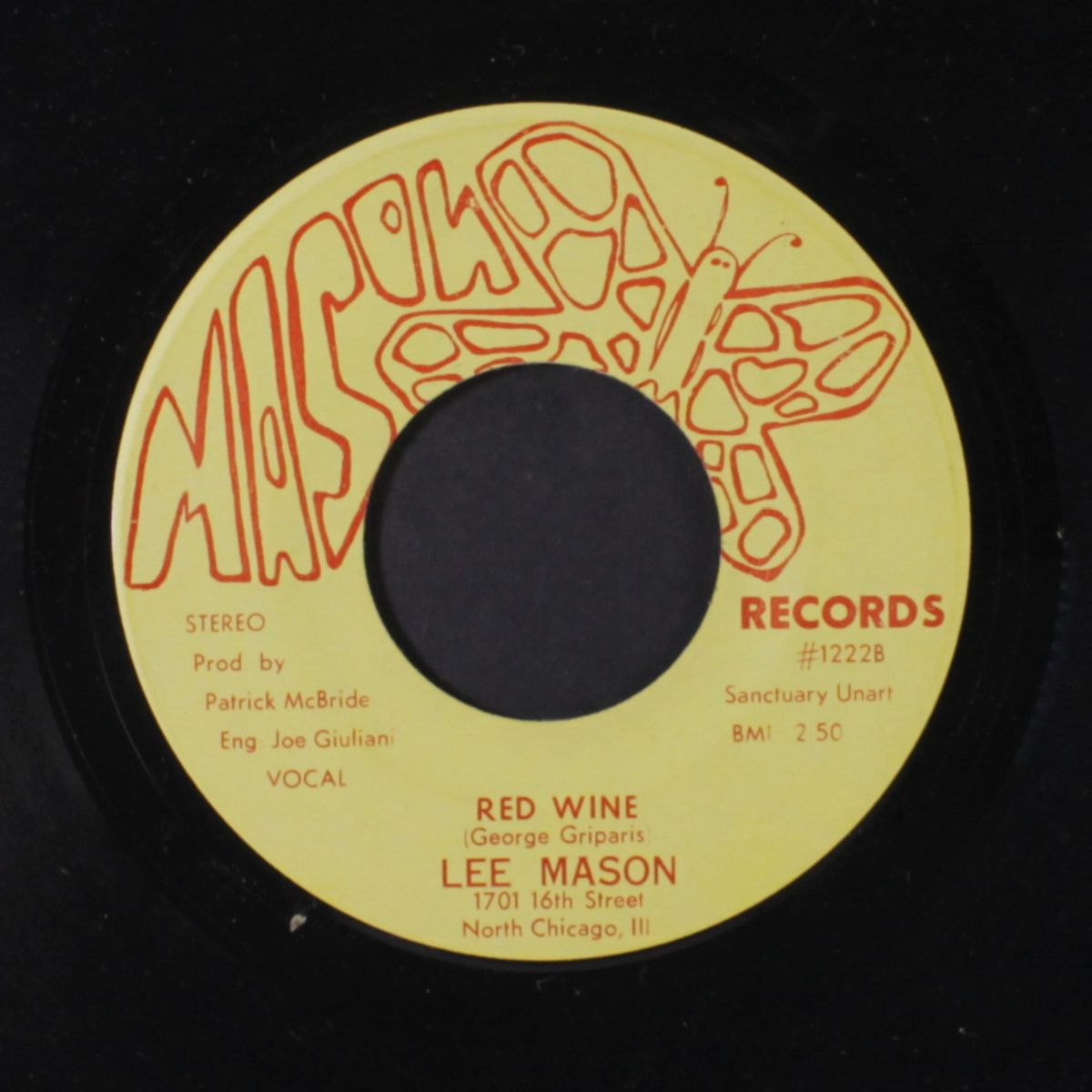 sweet little angel / red wine by LEE MASON