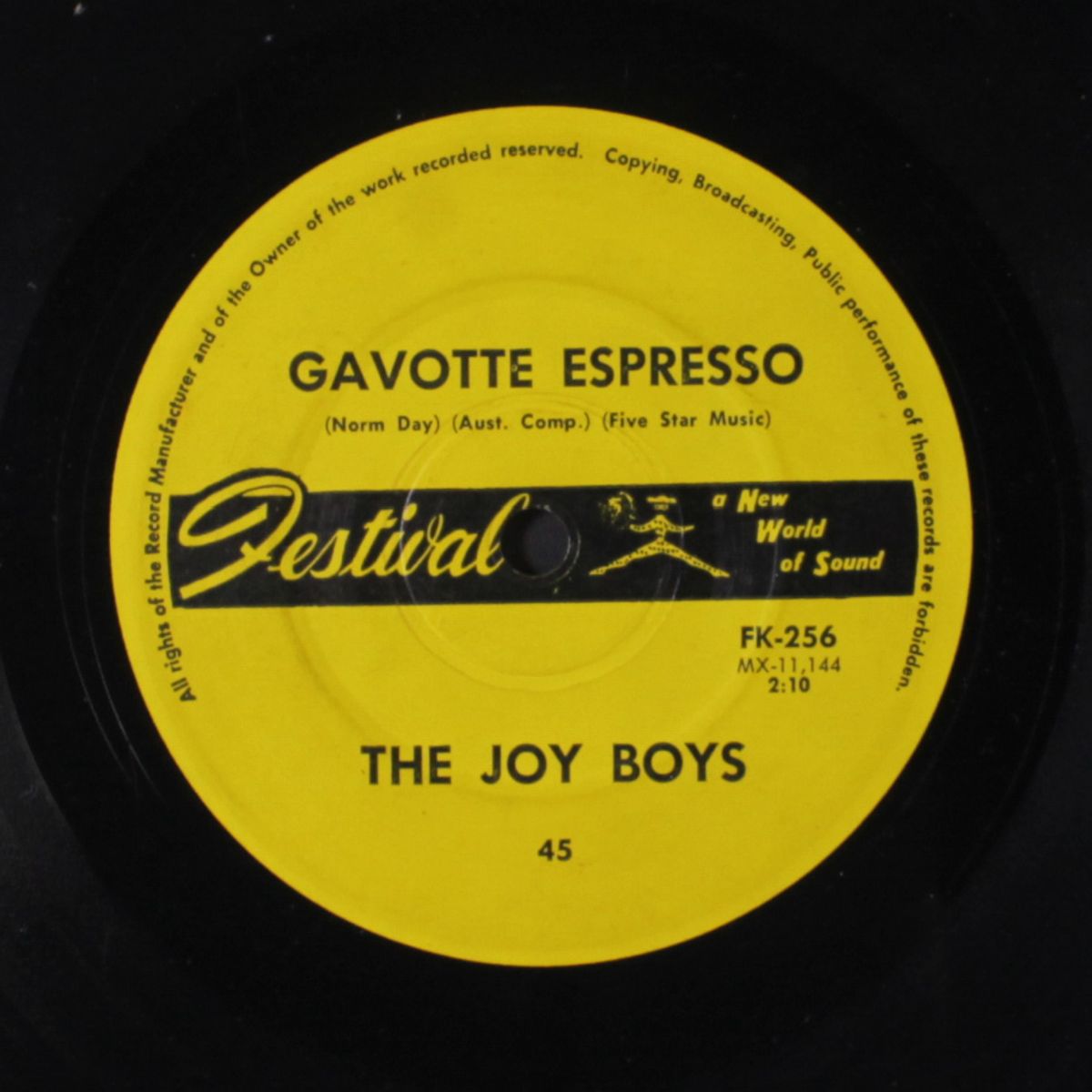 gavotte espresso / waltz of the flowers by JOY BOYS