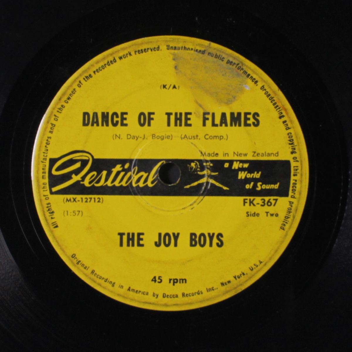 dance of the flames by JOY BOYS