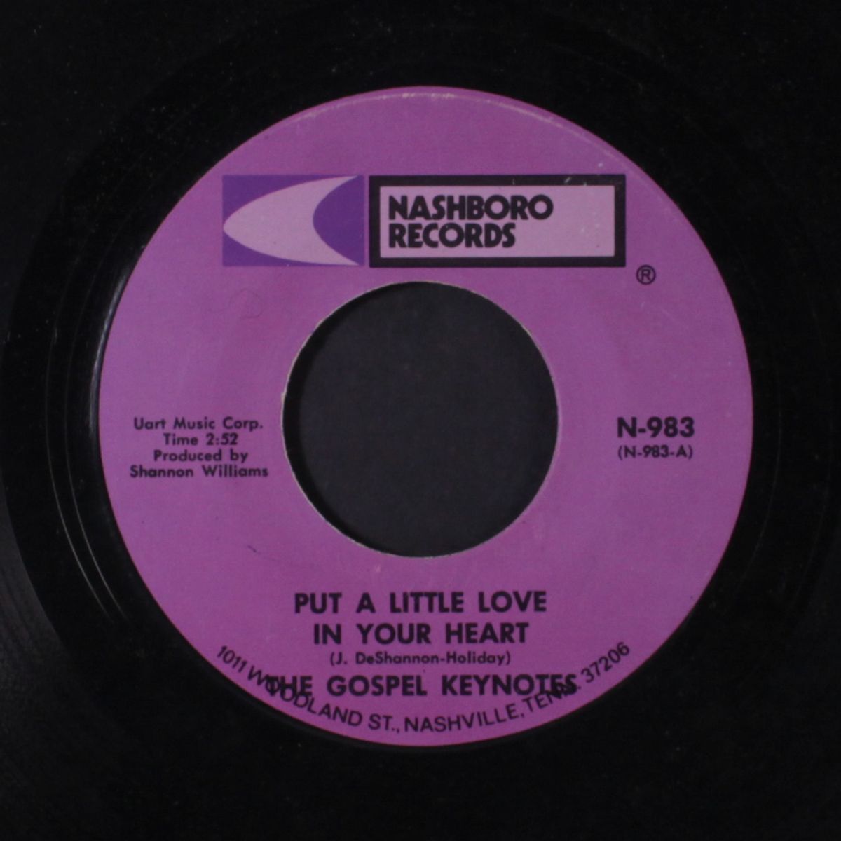 have a little faith in the lord / put a little love in your heart by GOSPEL KEYNOTES