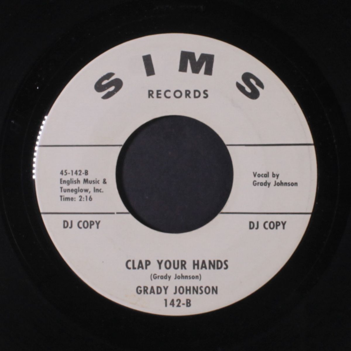 she'll be the last one to know / clap your hands by GRADY JOHNSON