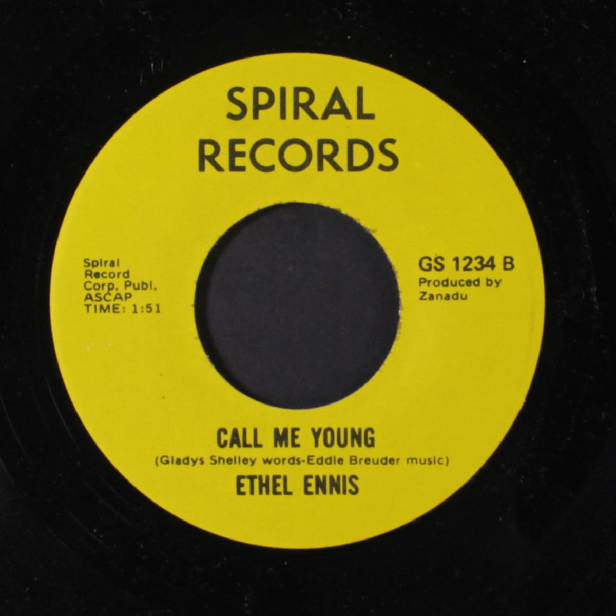 call me young / who is it this time? by ETHEL ENNIS