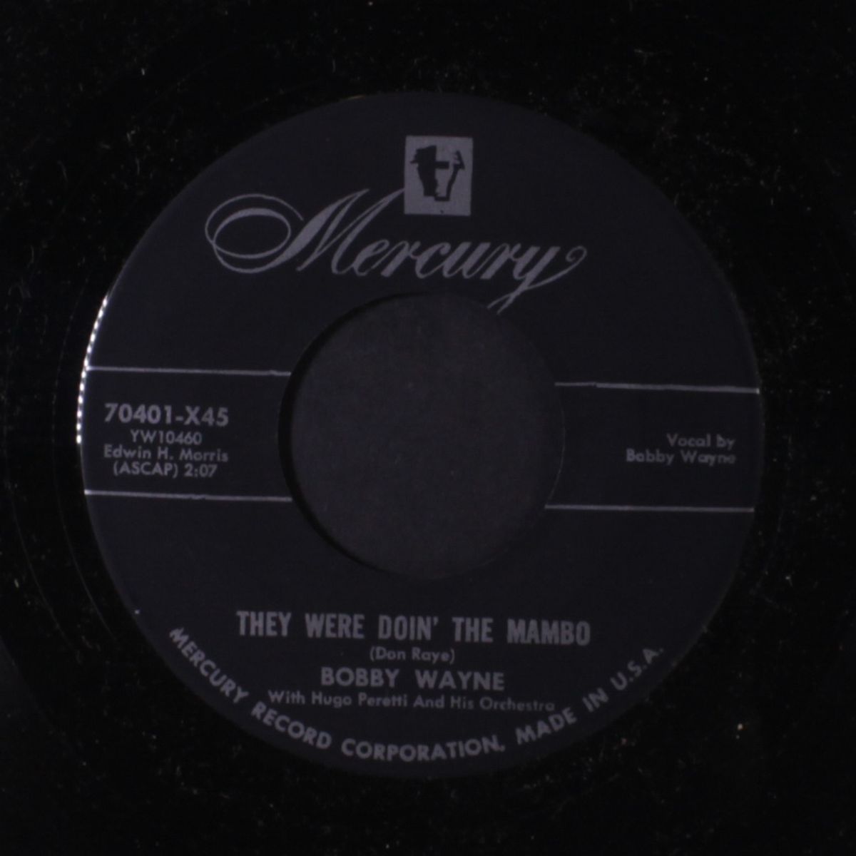 they were doin' the mambo by BOBBY WAYNE
