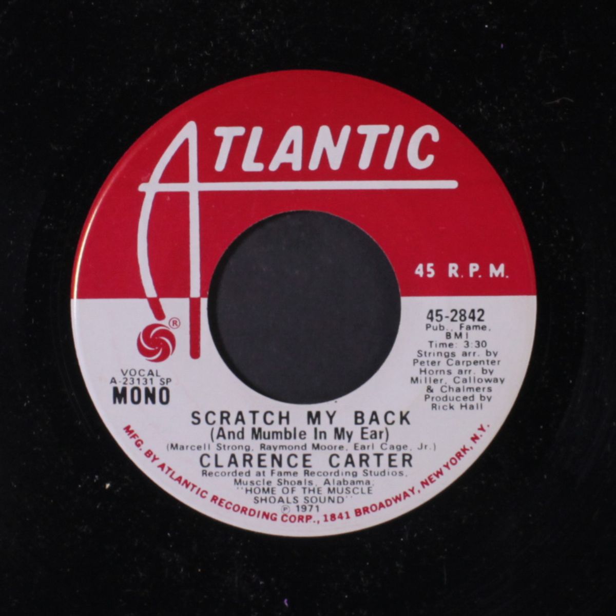 scratch my back mono / same by CLARENCE CARTER