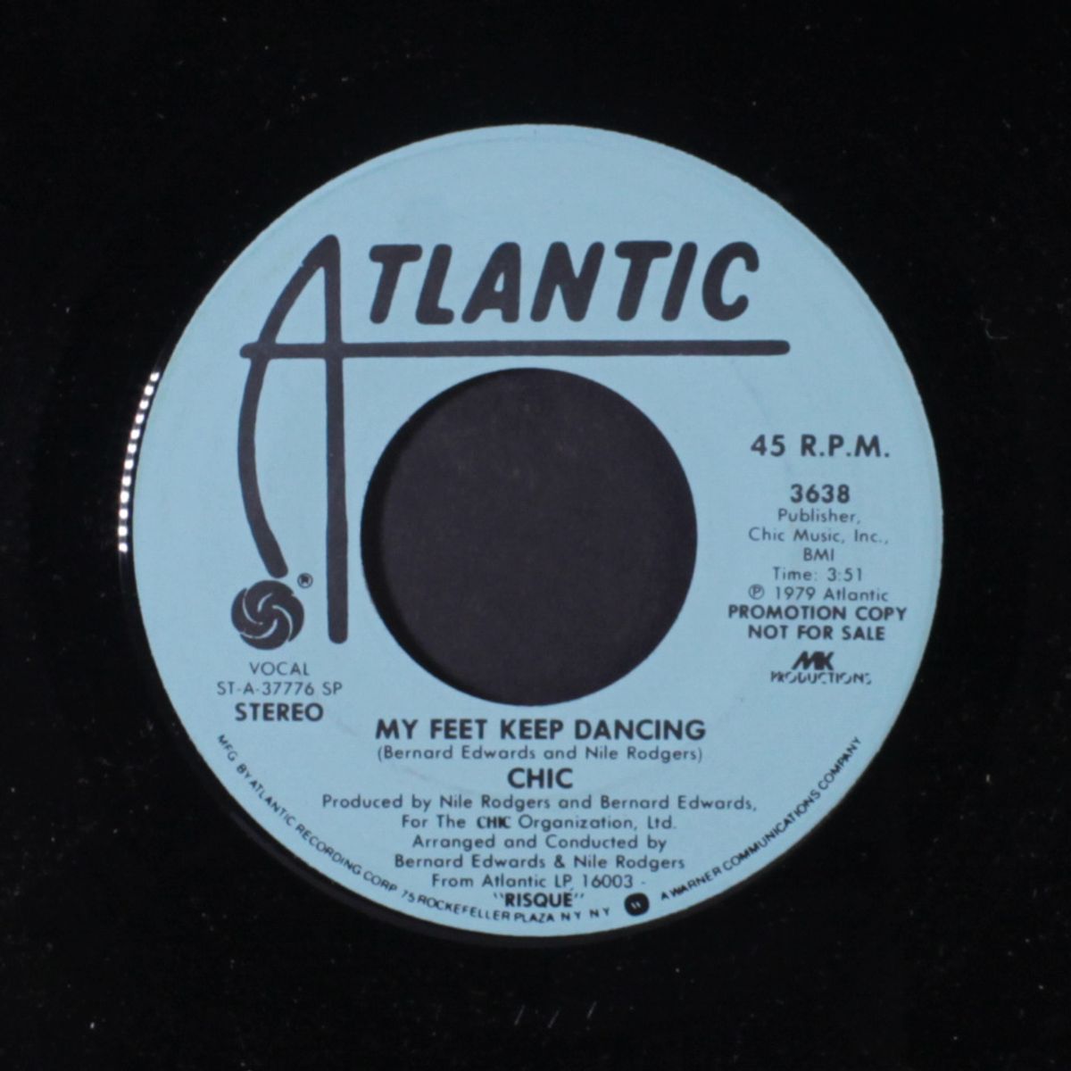 my feet keep dancing / mono by CHIC