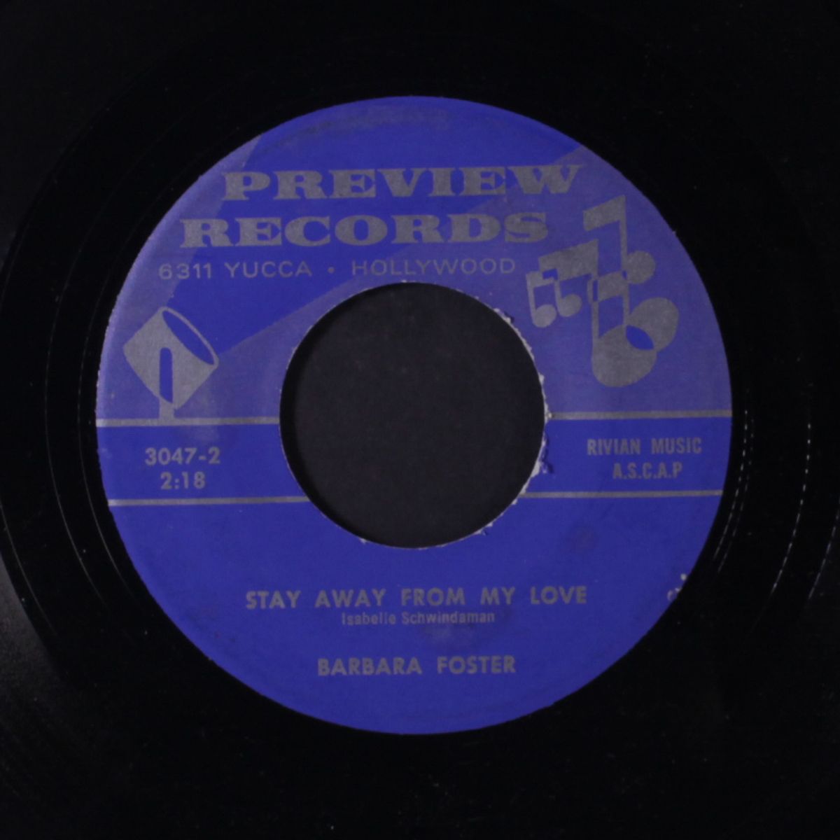 lonesome blues / stay away from my love by BARBARA FOSTER