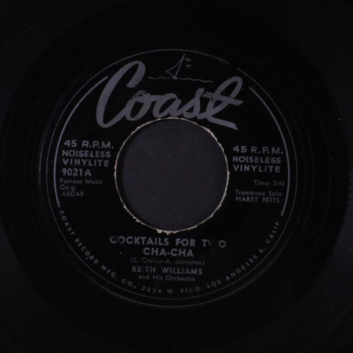 night train / cocktails for two cha cha by KEITH WILLIAMS