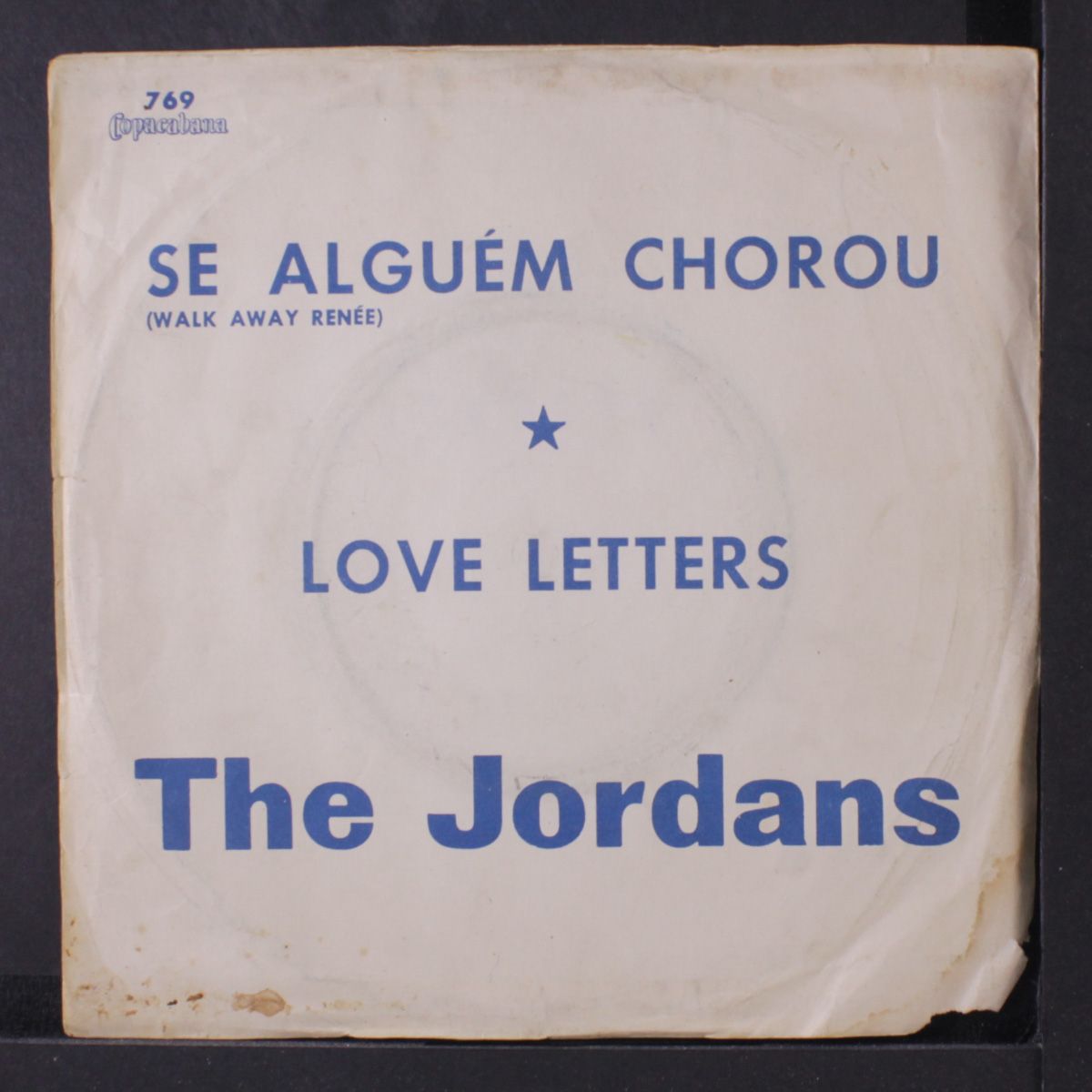 walk away renee / love letters by JORDANS