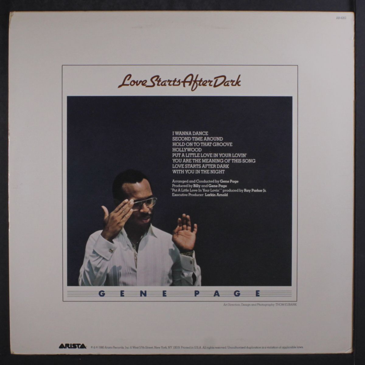 love starts after dark by GENE PAGE