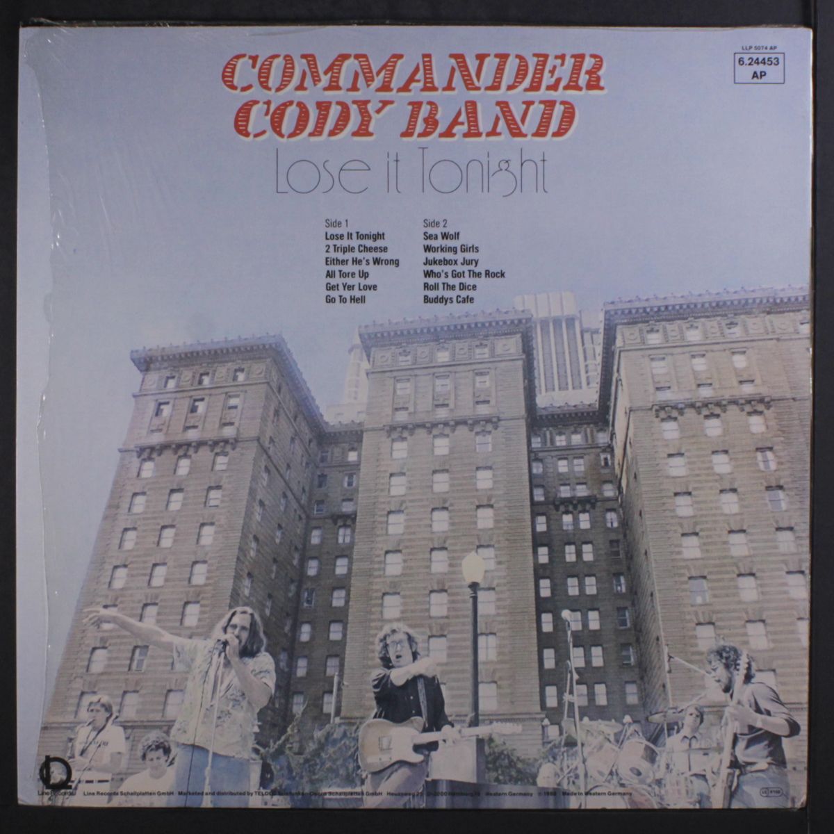 lose it tonight by COMMANDER CODY BAND