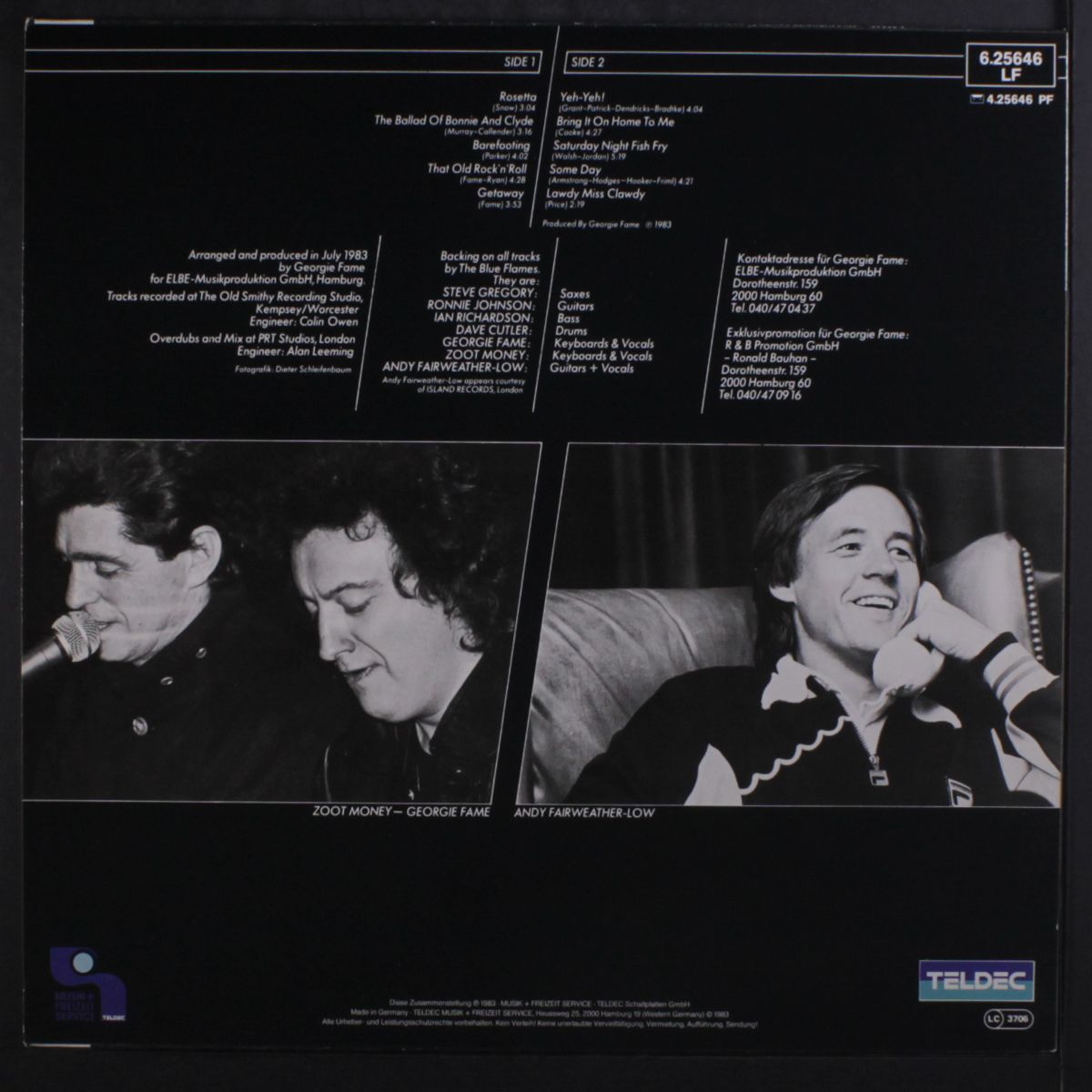 my favourite songs by GEORGIE FAME & BLUE FLAMES