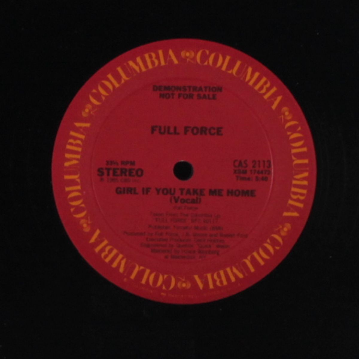 girl if you take me home by FULL FORCE