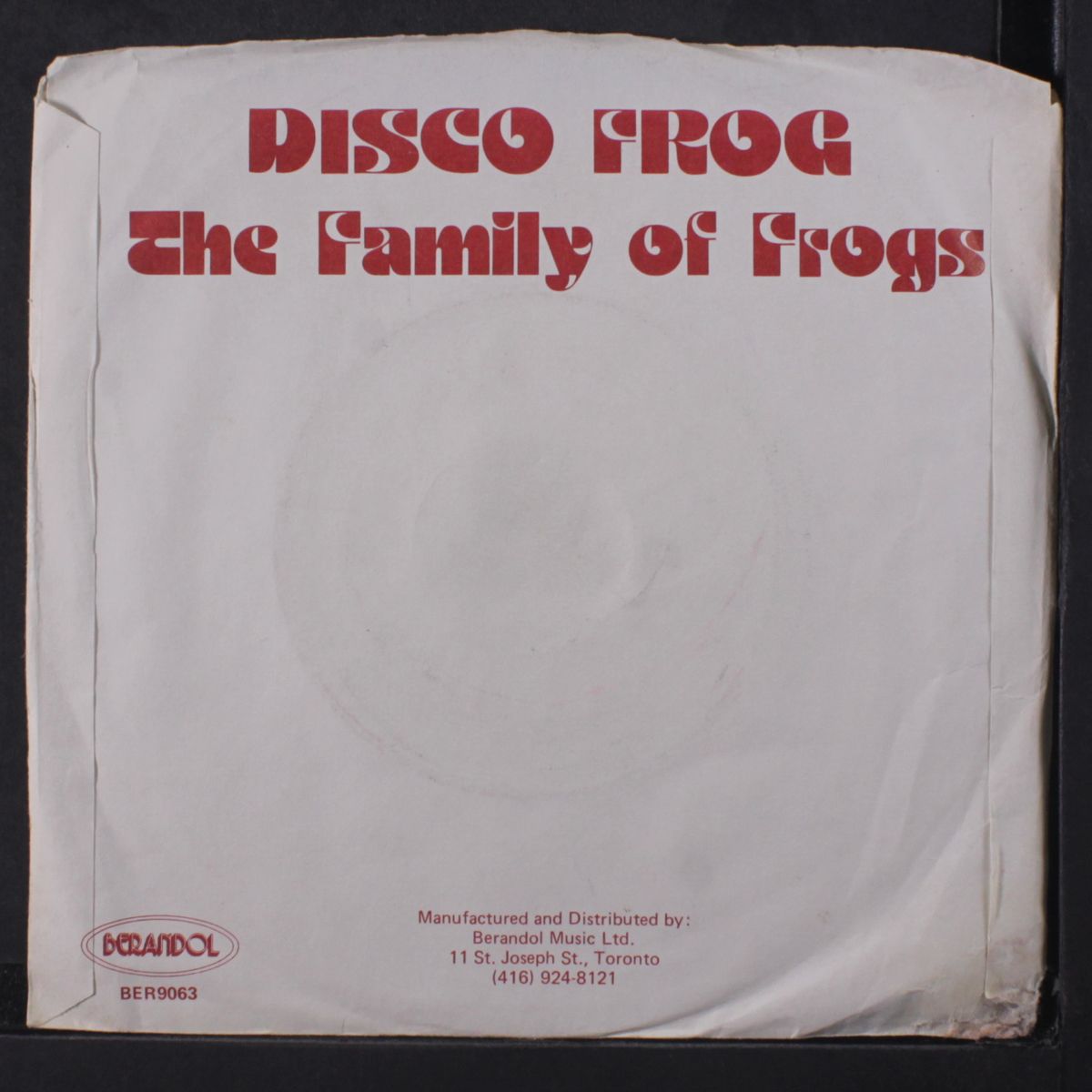 disco frog / disco version by FAMILY OF FROGS