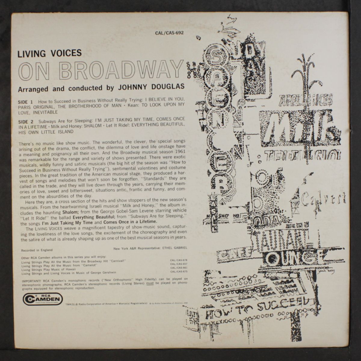 on broadway by LIVING VOICES