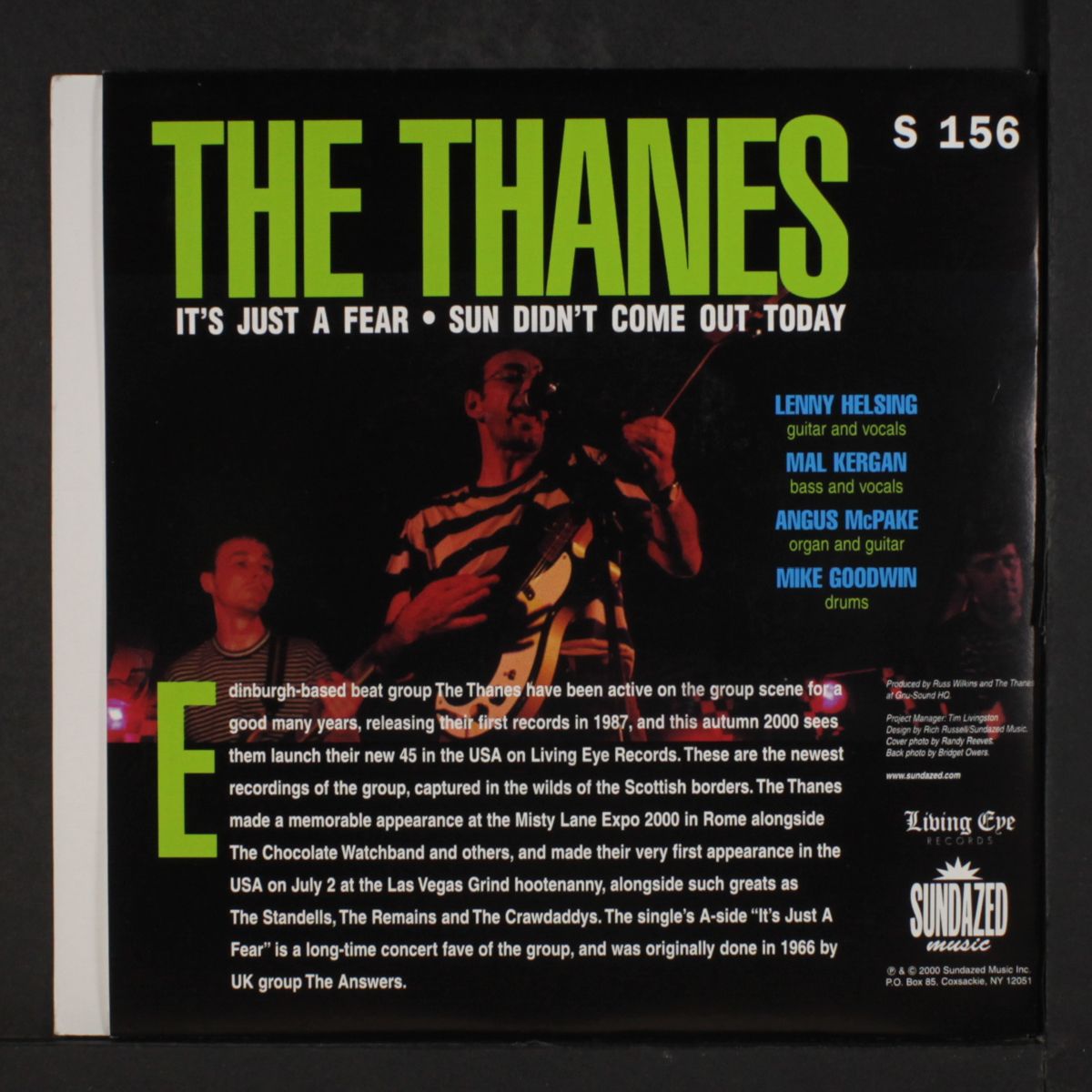 it's just a fear / sun didn't come out today by THANES