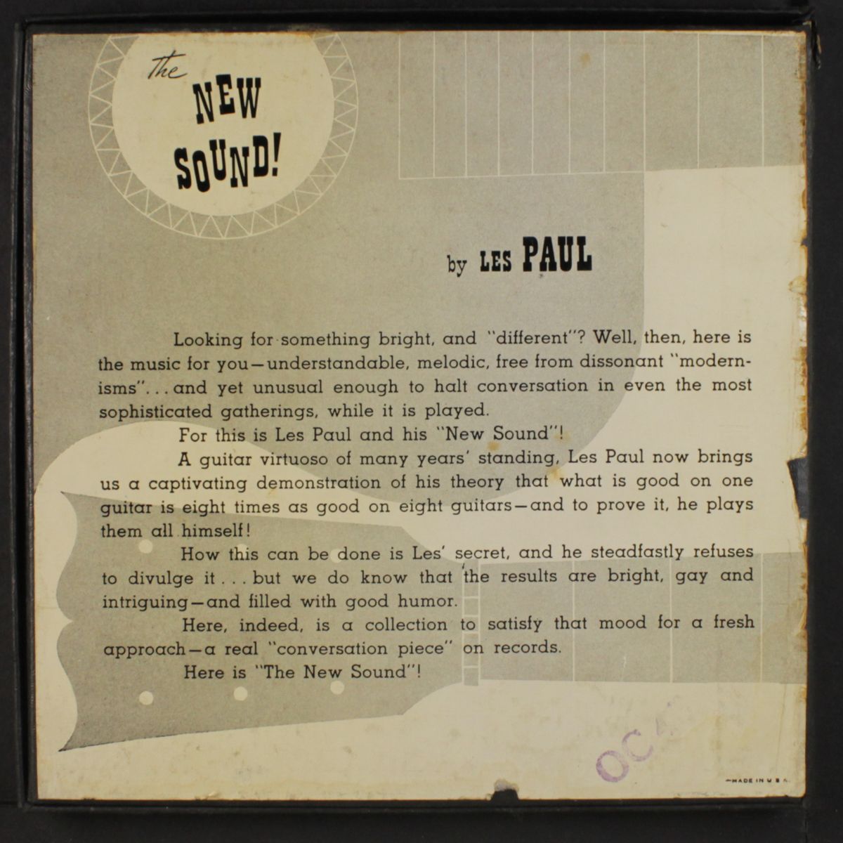 the new sound by LES PAUL