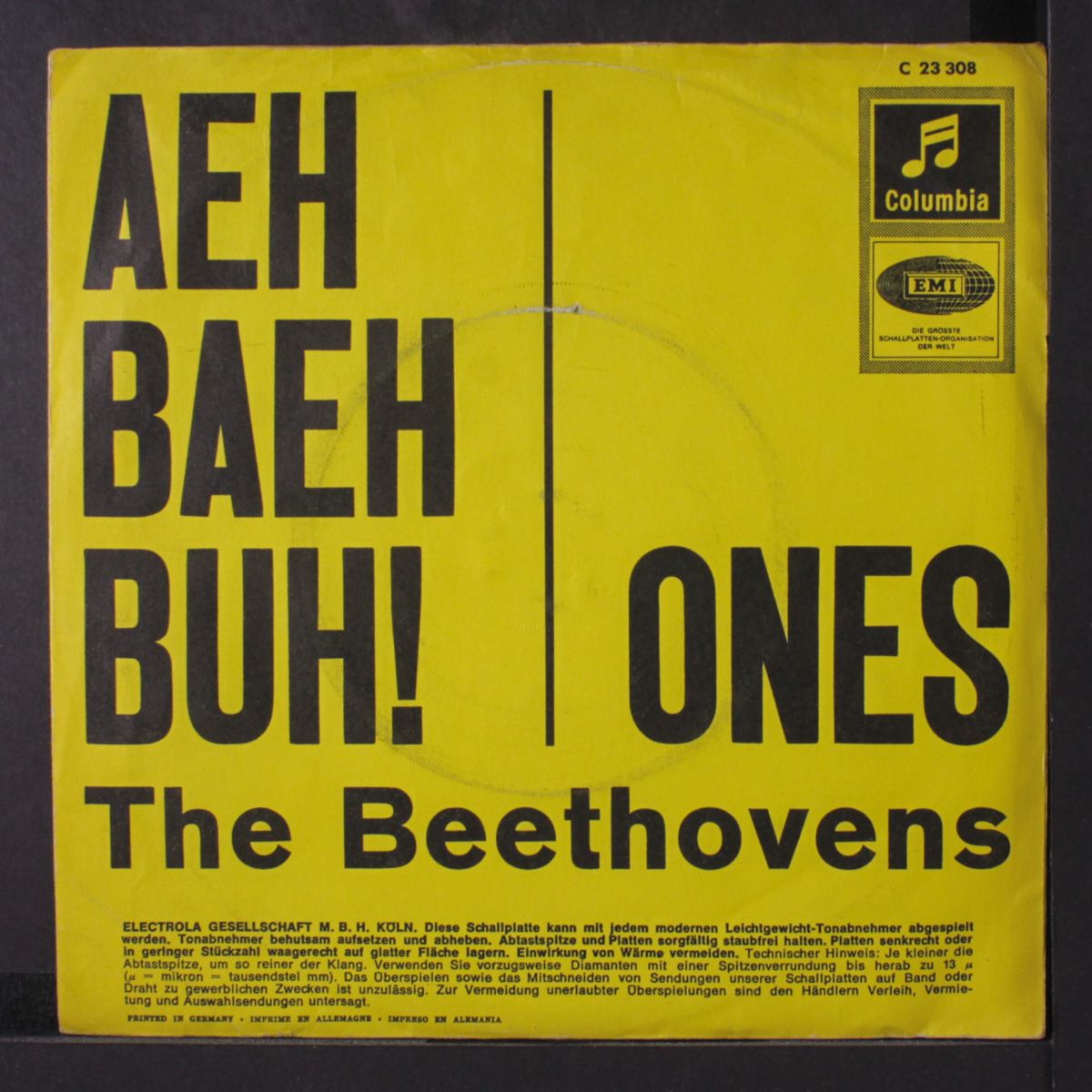 aeh baeh buh / ones by BEETHOVENS