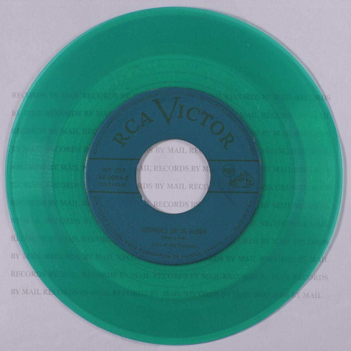 too high, too wide, too low / rounded up in glory by SONS OF THE PIONEERS