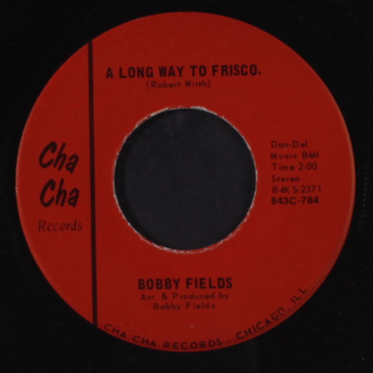 baby, baby, i love you / a long way to frisco by BOBBY FIELDS