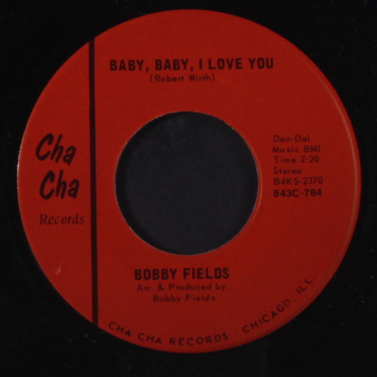 baby, baby, i love you / a long way to frisco by BOBBY FIELDS