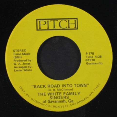 WHITE FAMILY SINGERS OF SAVANNAH, GA