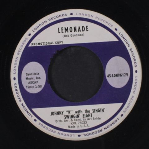 JOHNNY K & SINGIN' SWINGIN' EIGHT