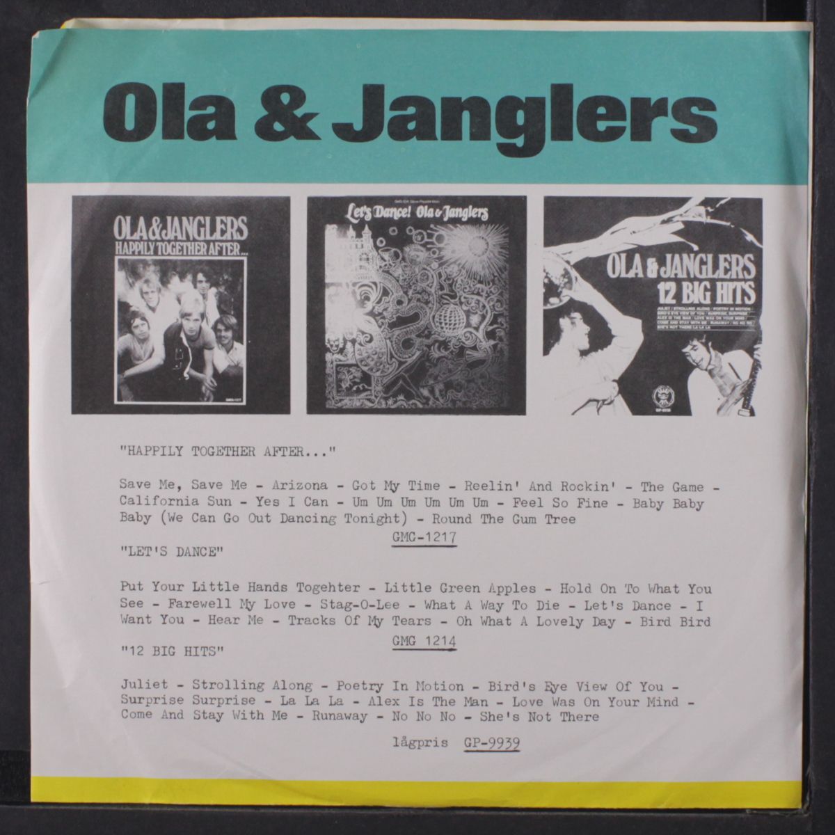 reelin' and rockin' / the game by OLA & JANGLERS