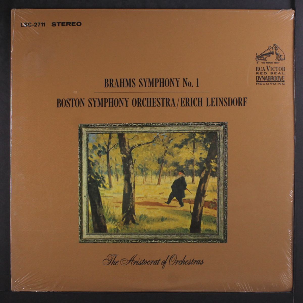 brahms: symphony no. 1 by ERICH LEINSDORF
