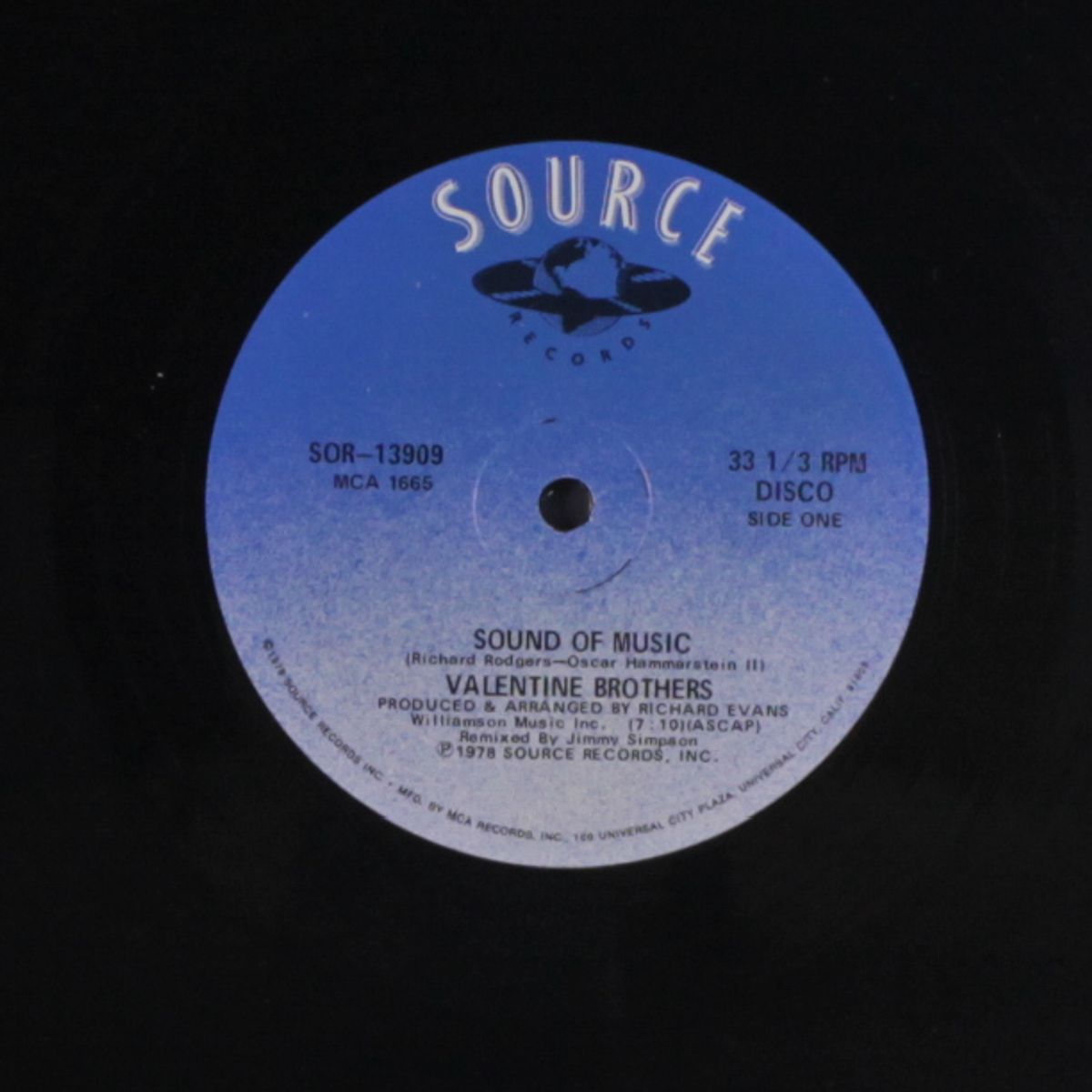 sound of music / i'm in love by VALENTINE BROTHERS
