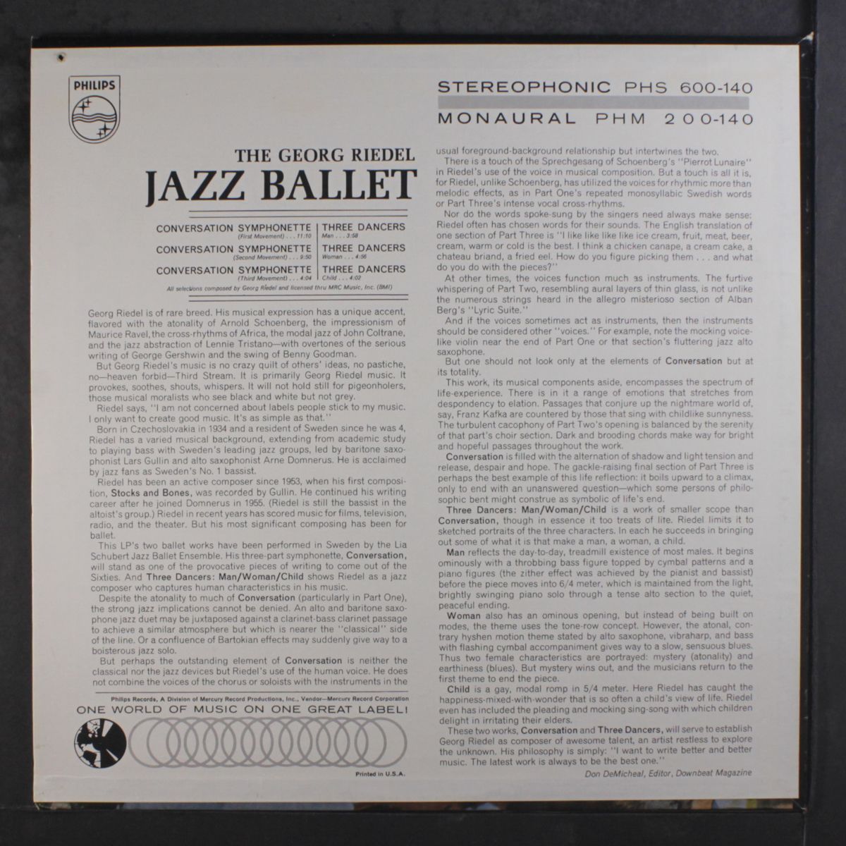 jazz ballet by GEORG RIEDEL