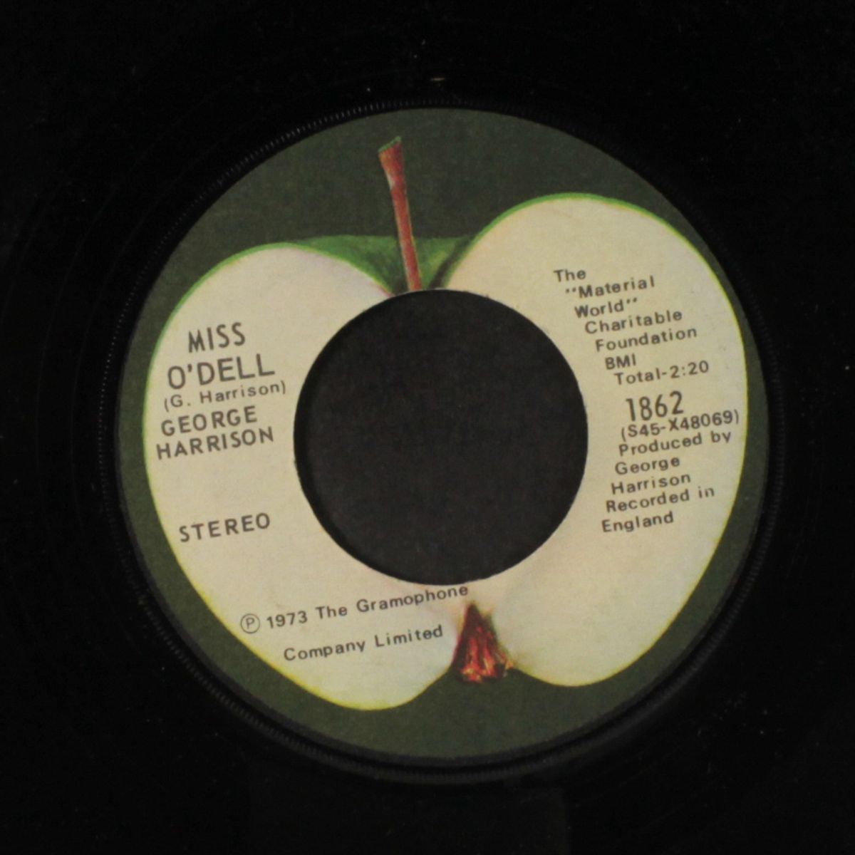 give me love (give me peace on earth) / miss o'dell by GEORGE HARRISON