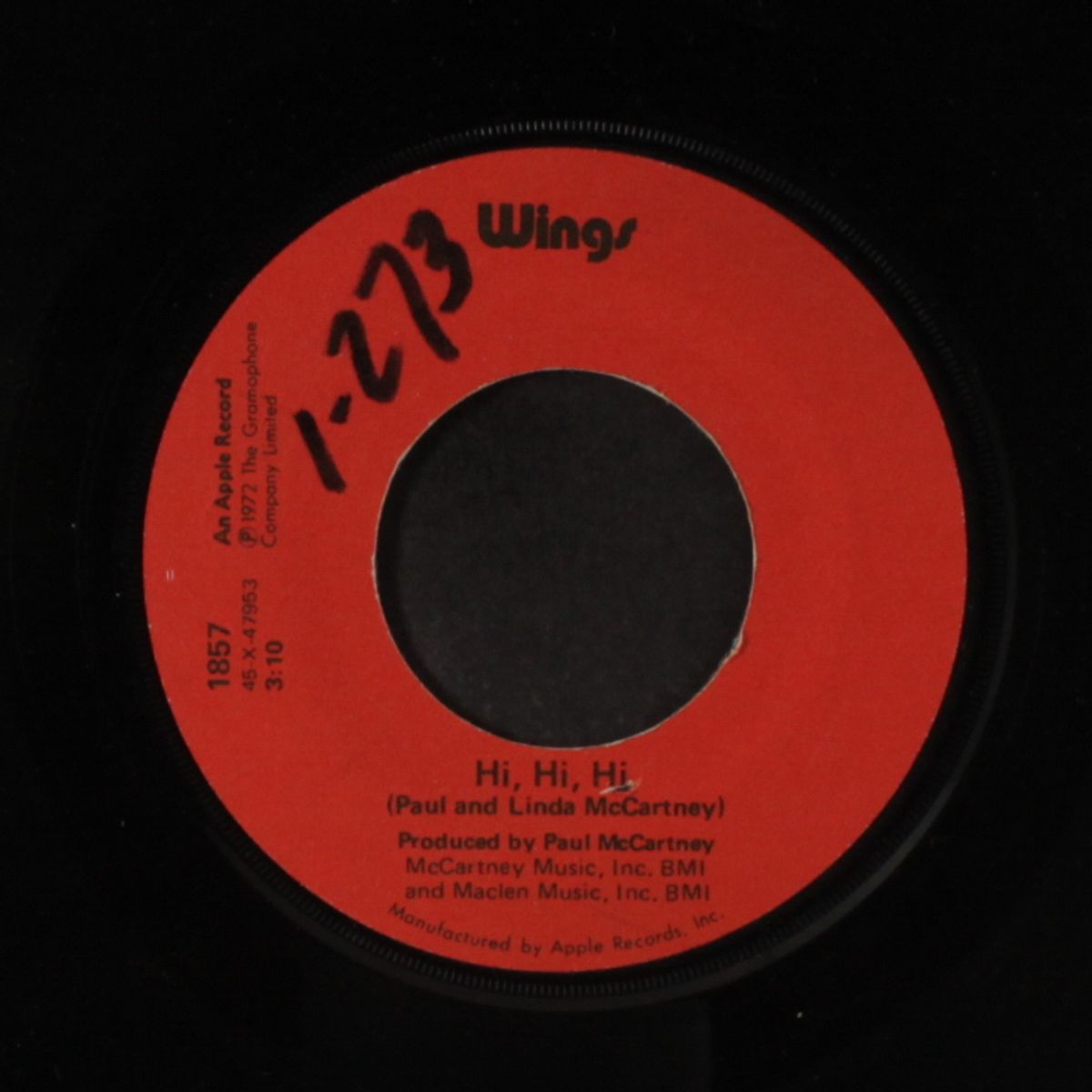 hi, hi, hi / c moon by WINGS