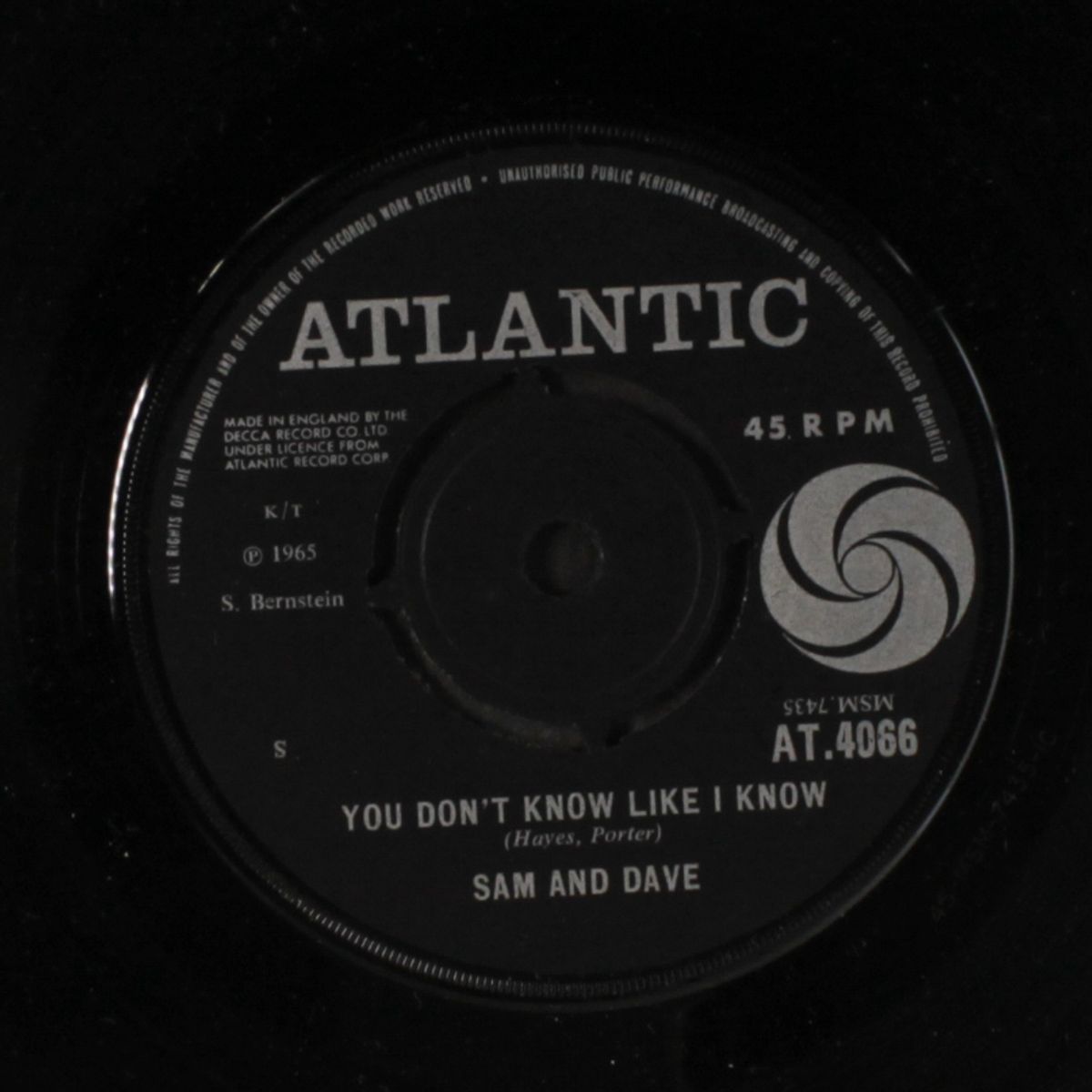 you don't know like i know / blame me don't blame my heart by SAM & DAVE