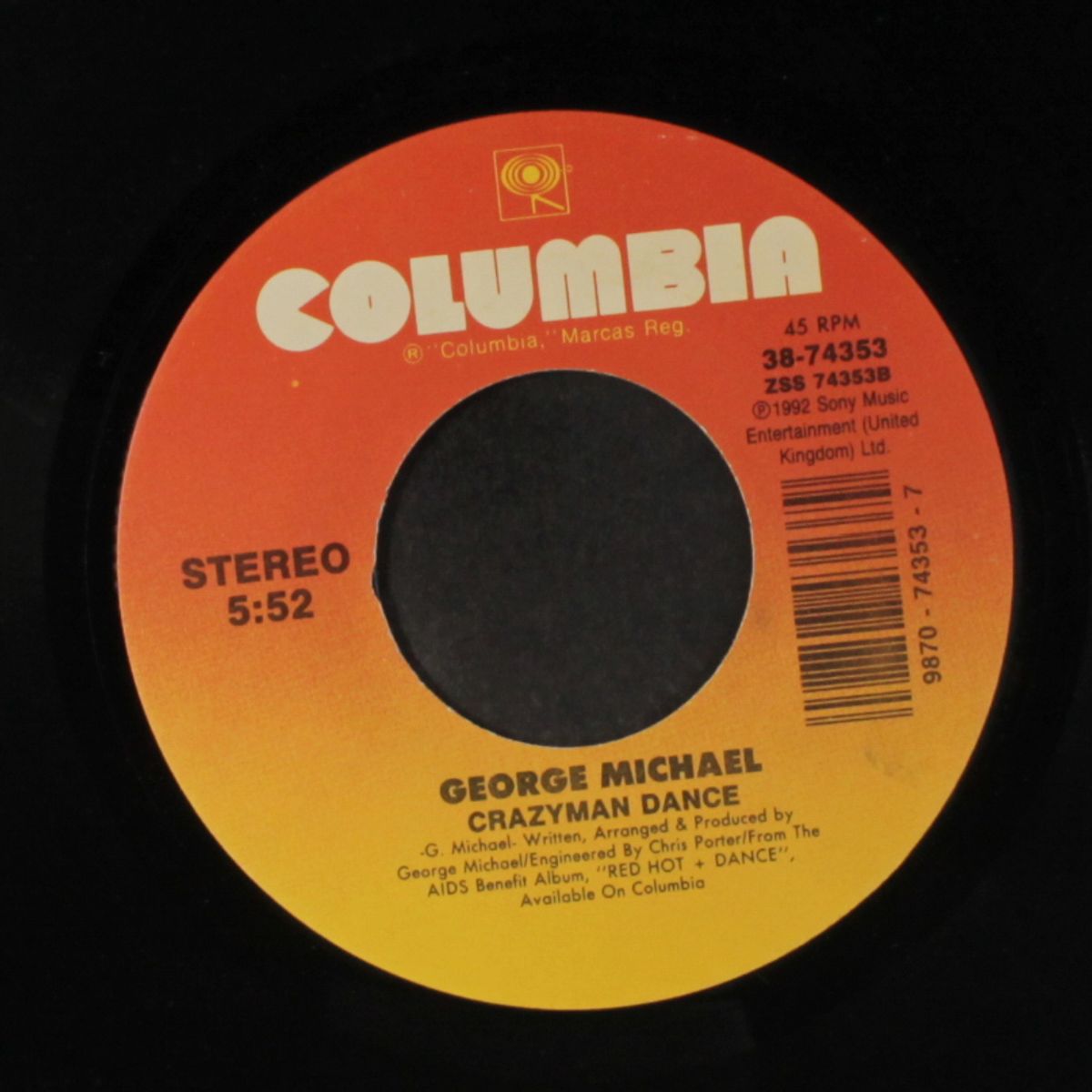 too funky / crazyman dance by GEORGE MICHAEL