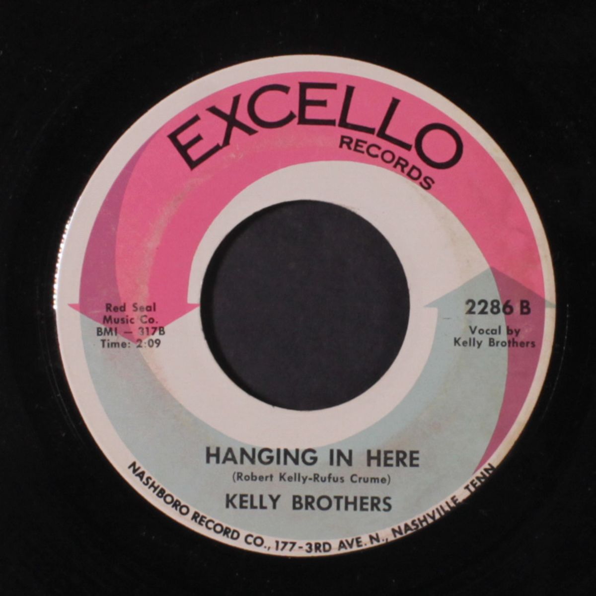 hanging in here / you put your touch on me by KELLY BROTHERS