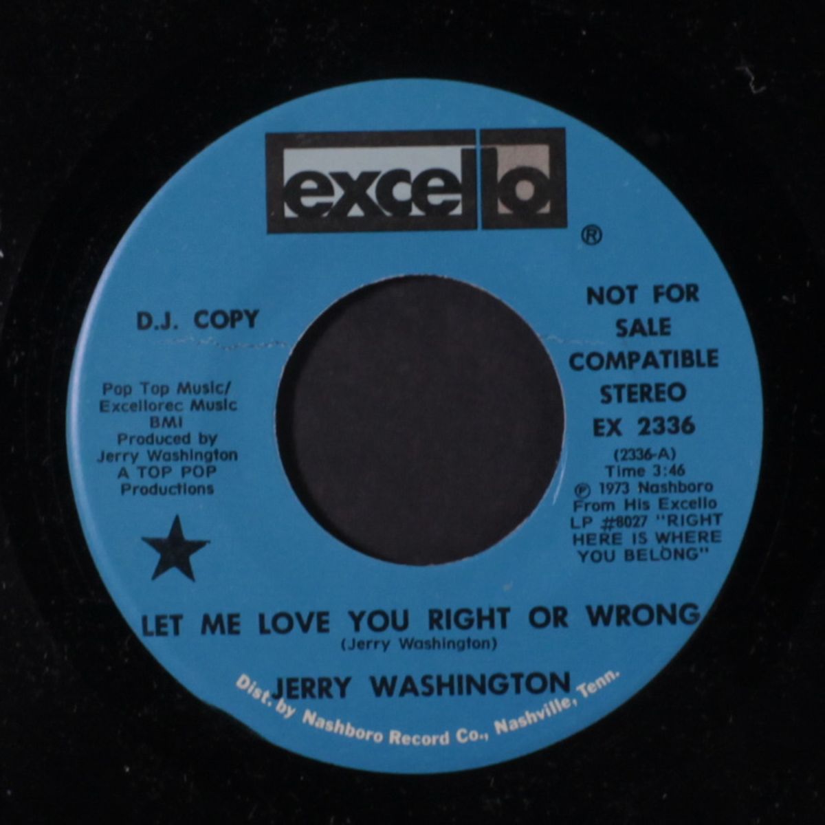 let me love you right or wrong / same by JERRY WASHINGTON