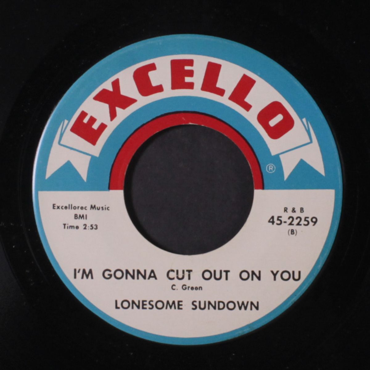 hoo doo woman blues / i'm gonna cut out on you by LONESOME SUNDOWN