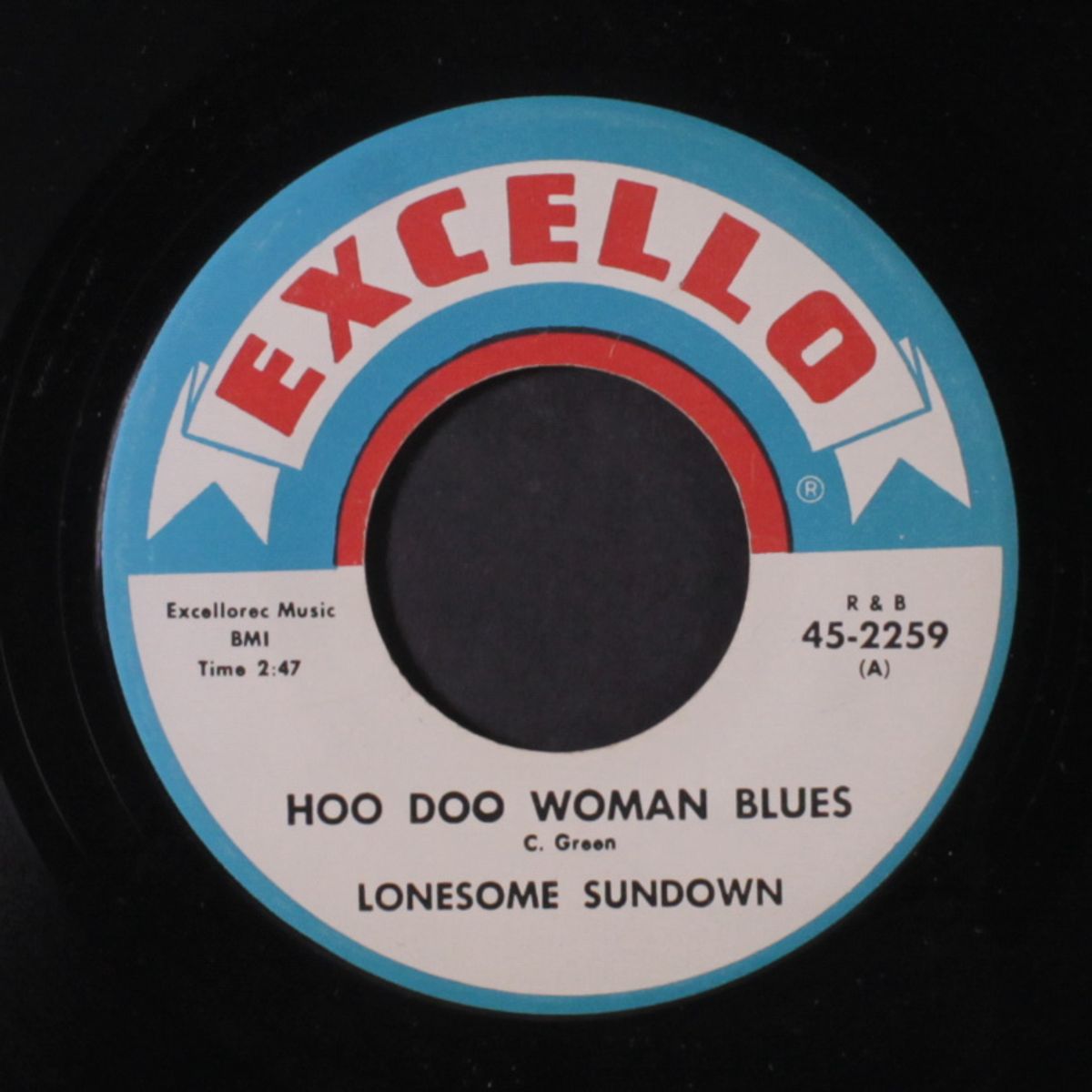 hoo doo woman blues / i'm gonna cut out on you by LONESOME SUNDOWN