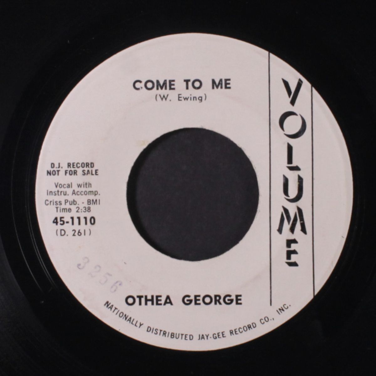 keep on writtin' / come to me by OTHEA GEORGE
