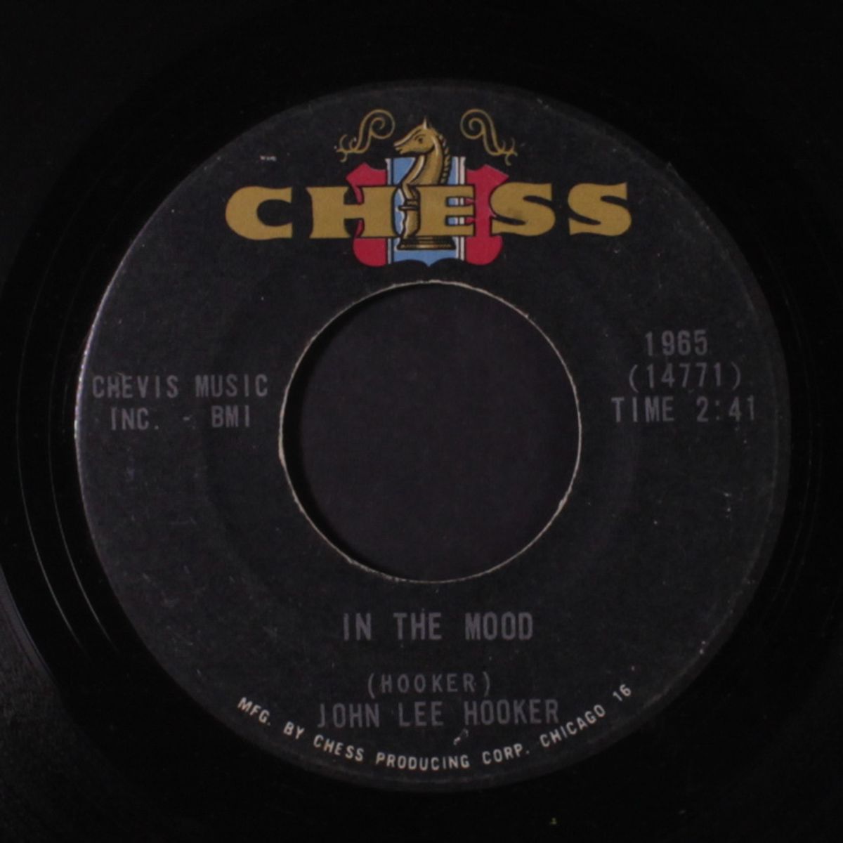 in the mood / let's go out tonight by JOHN LEE HOOKER