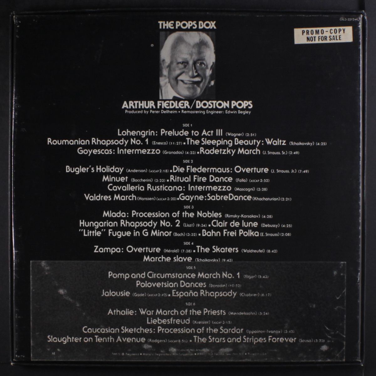 the pops box by ARTHUR FIEDLER & BOSTON POPS