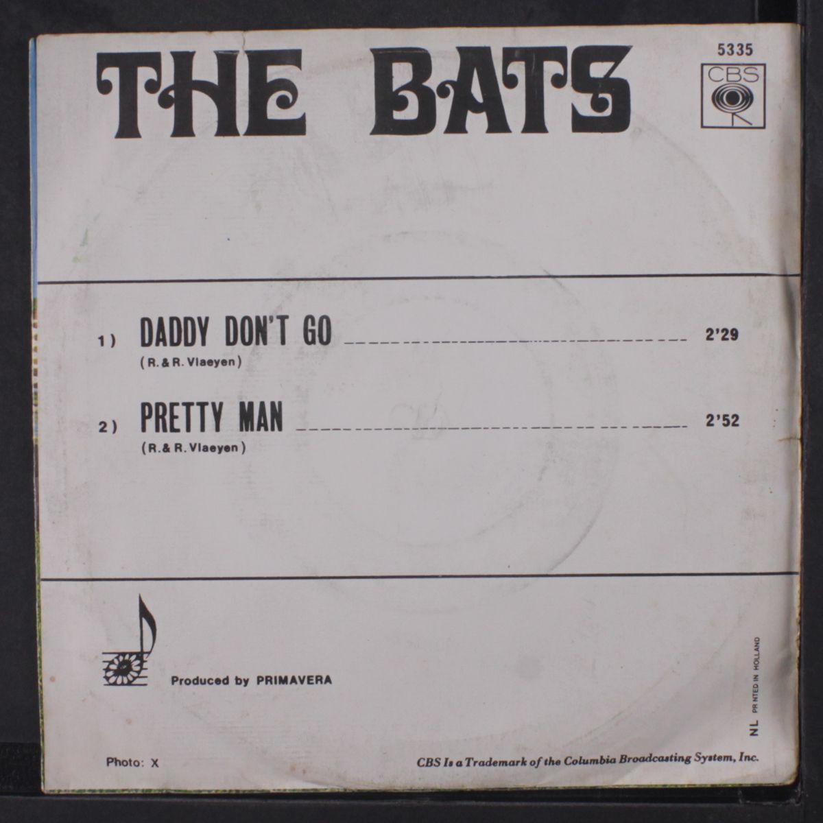 daddy don't go / pretty man by BATS