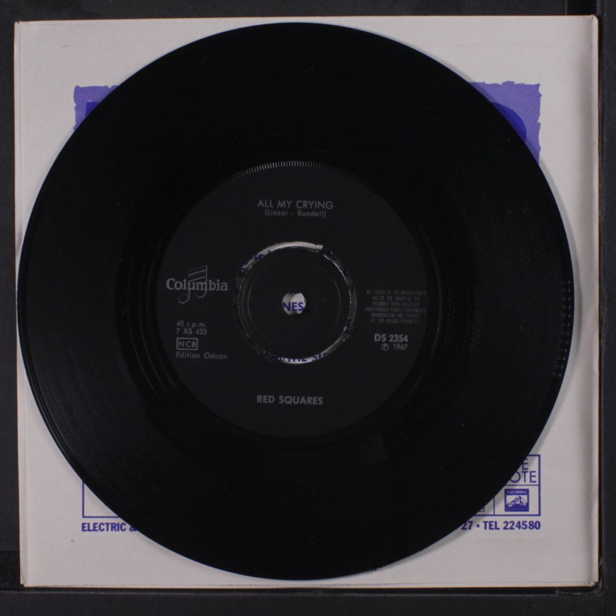 all my crying / kiss her good-bye by RED SQUARES