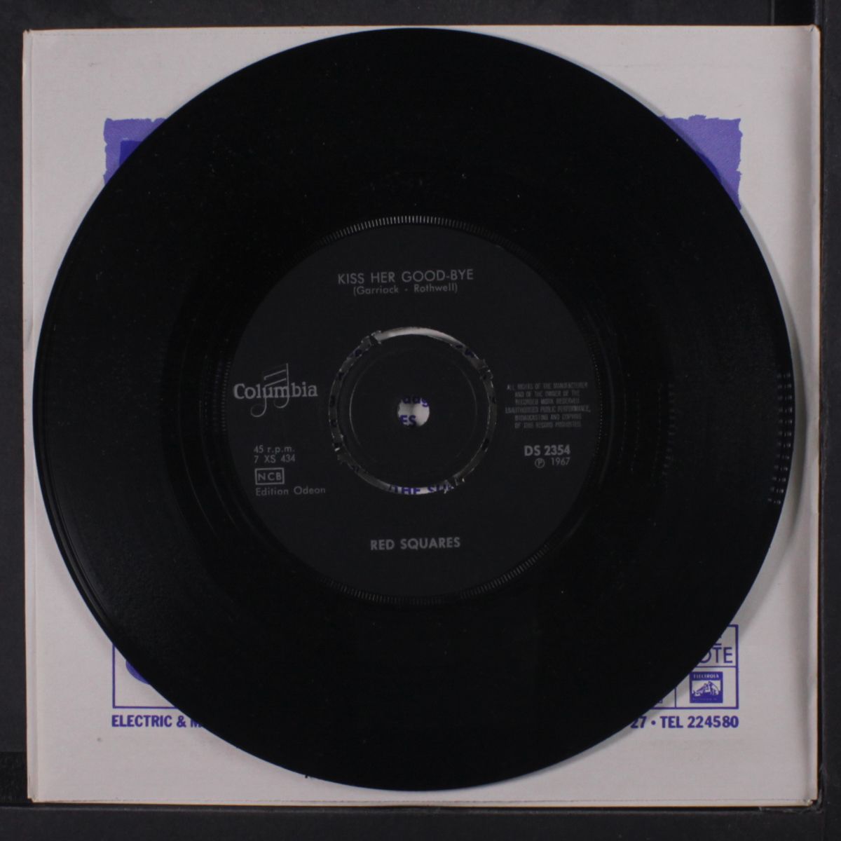 all my crying / kiss her good-bye by RED SQUARES