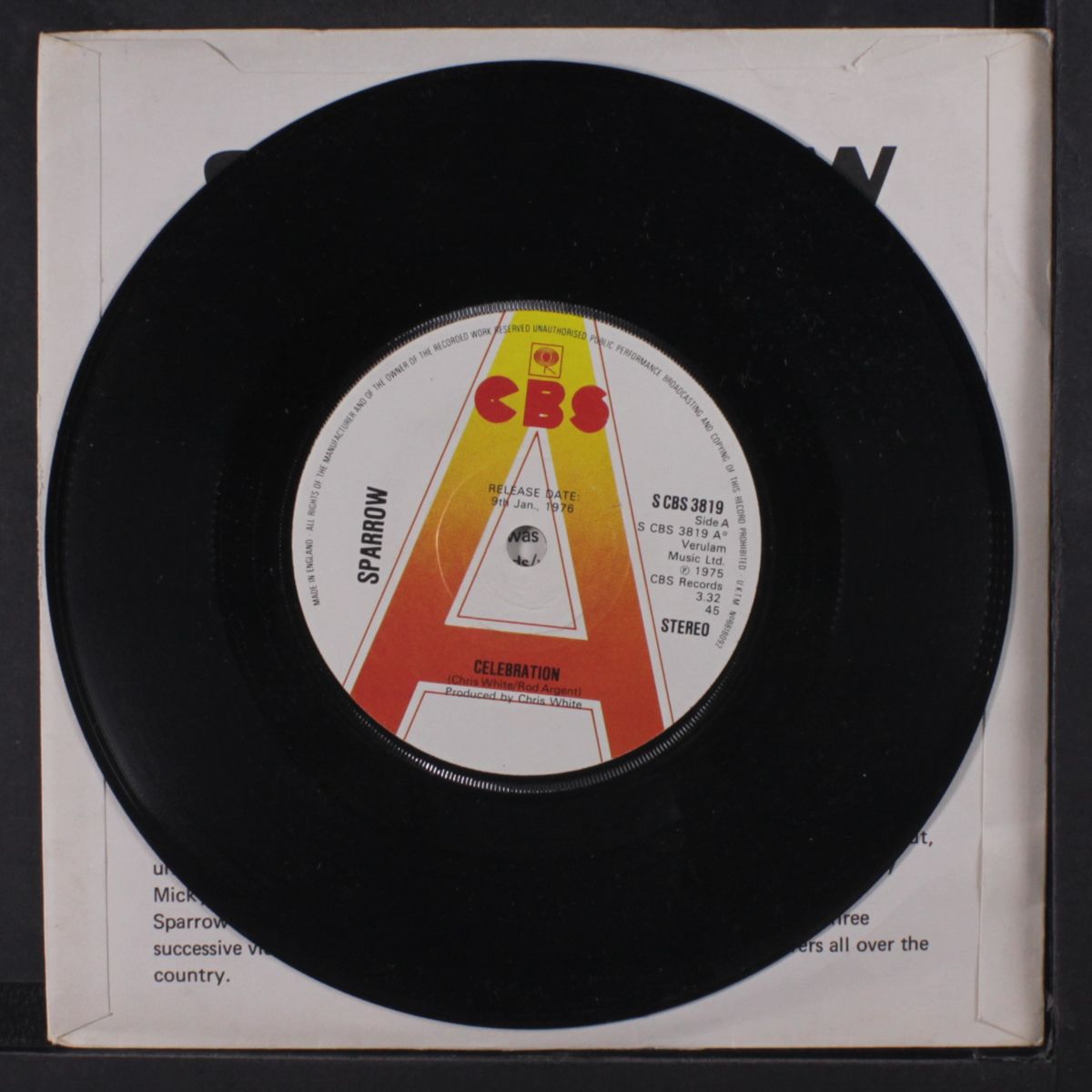 celebration / burning bridges by SPARROW