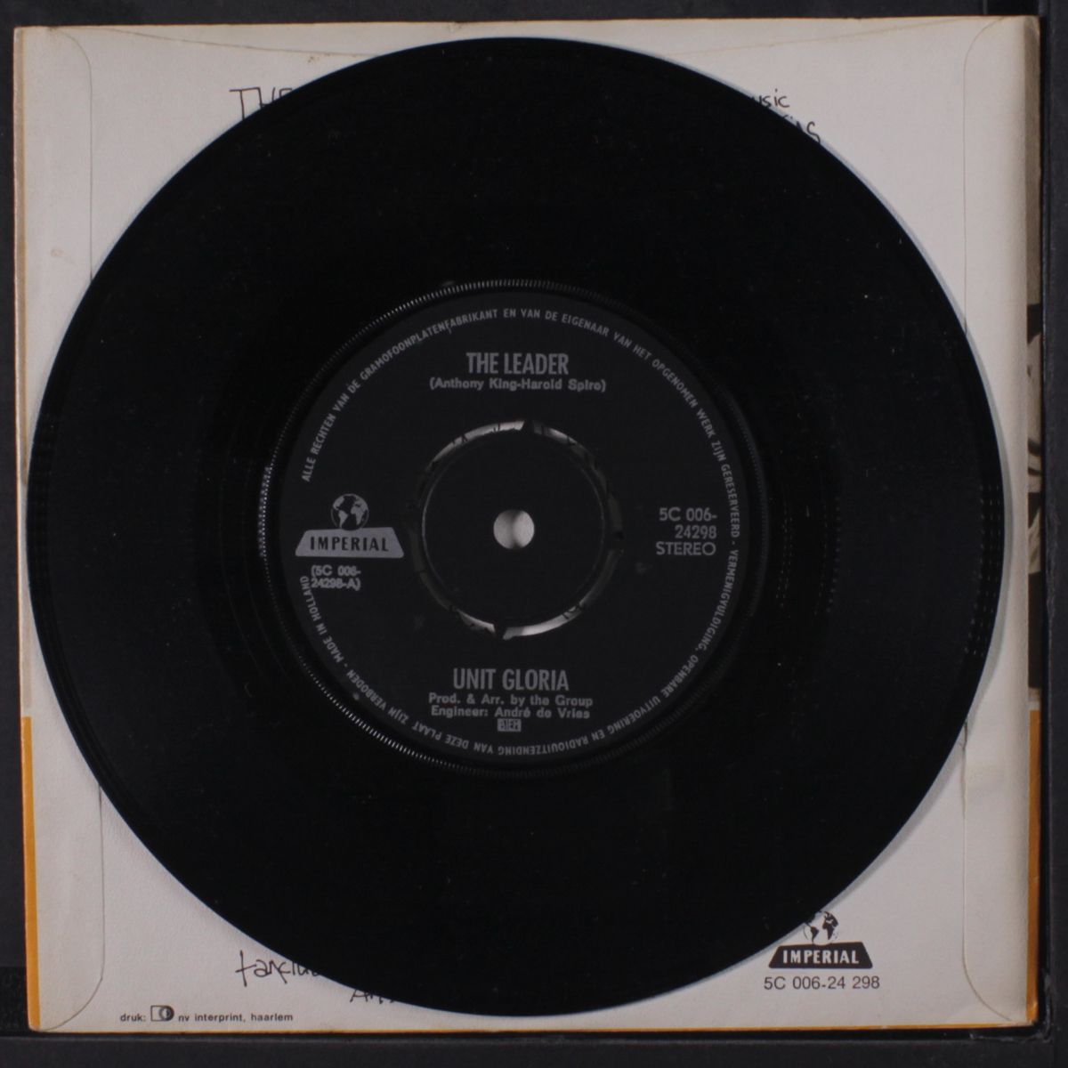 the leader / don't upset yourself by UNIT GLORIA