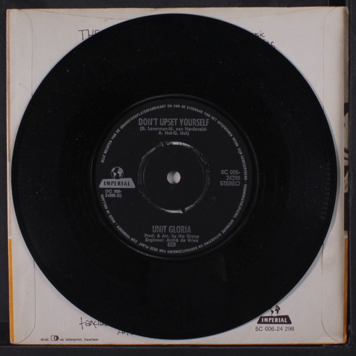 the leader / don't upset yourself by UNIT GLORIA